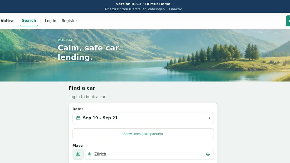Voltra Tesla sharing demo